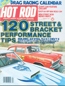 HOT ROD 1977 JAN - BRACKET, '77 T/A LIMITED EDITION